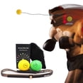 thumbnail image 1 of Boxing Reflex Ball with Silicone Fitness Headband, Boxing Training Ball Set, 1 of 8
