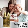 thumbnail image 2 of Father''s Day Gifts for Dad from Daughter Son Wife - Dad Gifts - Birthday Gifts for Dad Step Dad Father in Law Husband Him, Gifts for Men - Stainless Steel Best Dad Ever Bullet Tumbler 17oz, 2 of 6
