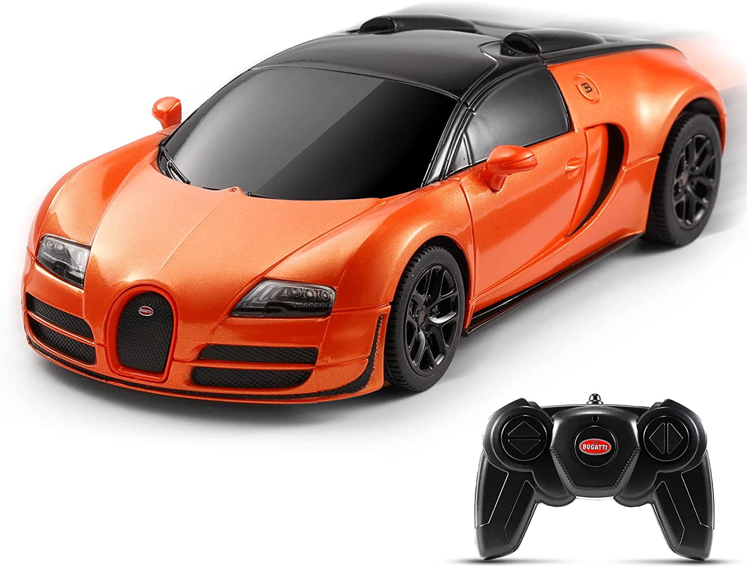 Rechargeable RC Bugatti Veyron Remote Control Opening Door Car Boys Fun Toy 