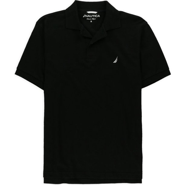 Polo de Rugby Nautica Classic Lique para hombre color negro pequeño