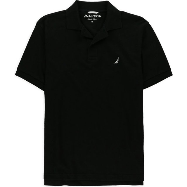 Polo de Rugby Nautica Classic Lique para hombre color negro pequeño