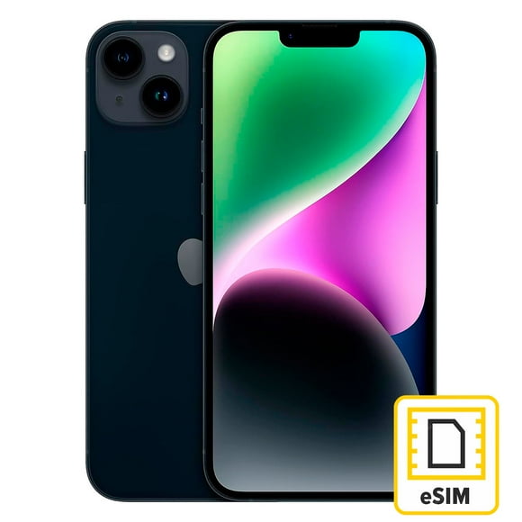 Apple iPhone 14 256Gb Negro eSIM Reacondicionado