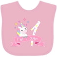 thumbnail image 3 of Inktastic I'm One Cute Unicorn 1st Birthday Boys or Girls Baby Bib, 3 of 4