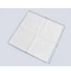 thumbnail image 3 of Paño de limpieza de microfibra 4PCS Instrumento musical suave Paño de limpieza Guitarra Paño de limpieza de enfermería Paño de limpieza multiusos Blanco, 3 of 5