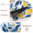 thumbnail image 6 of 6'x9' Area Rugs, Lemon Indoor Outdoor Area Rug for Living Room Bedroom, Summer Fruit Spring Leaf Watercolor Pastoral Washable Bathroom Rugs Kitchen Floor Carpet Mats Home Decor Aesthetic, 6 of 8