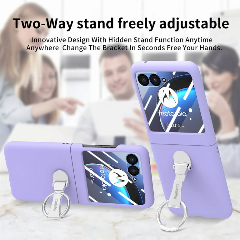 TECH CIRCLE for Motorola Razr Plus 2023 / Razr 40 Ultra Case, Slim 