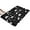 Black White Dinosaur, variant on Black Rawr Dinosaur Skeleton Flannel Non Slip Door Rugs,Washable Door Mats Indoor,Decorative Door Mats,Dirt-Resistant and Absorbent Doormat for Entrance,Bedroom,Kitchen,Bathroom,31.5"x17"