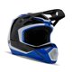 thumbnail image 1 of Casco de motocross Fox Racing V1 para jóvenes, azul, talla grande, 1 of 7
