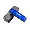 thumbnail image 4 of 10 holes Harmonica, Mouth Organ, Practical Portable Educational Kids Harmonica Musical Instrument Play Toy for family toddlers Children Blue, 4 of 8