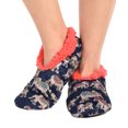 thumbnail image 3 of LazyOne Fuzzy Feet Slippers for Women, Cute Fleece-Lined House Slippers, Elephants, Non-Skid, 3 of 6