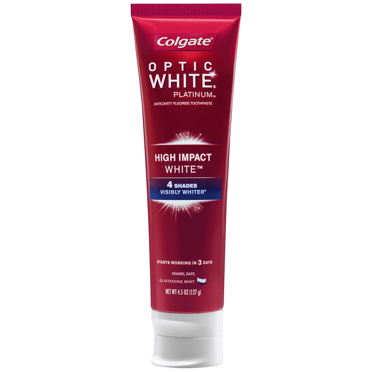 Colgate Optic White High Impact White Whitening Toothpaste - 4.5 Colgate Optic White High Impact White Whitening Toothpaste - 4.5
