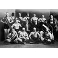 thumbnail image 2 of Vintage Wrestler 18x13 Black Ornate Wood Framed with Double Matting Museum Art Print Titled - Team of Champion Russian Wrestlers, 2 of 4