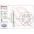 thumbnail image 2 of Par de DISCOS RANURADOS Z4 2003 al 2008 BMW 3.0L L6 Delanteros BREMBO ., 2 of 5
