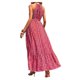 thumbnail image 3 of Vestido Largo Halter Estampado Bohemio playa Dama Casual Dara Baby  Vest022, 3 of 4
