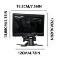 thumbnail image 3 of High-Definition LCD Screen, 1920x1080 Resolution, Full HD, 15.6 Inches, LED Backlit, for Laptops/Desktops, Monitor Replacement, Computer Display, for Home/Office Use, Wide Viewing Angle, 3 of 6