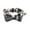 Black-2, variant on Dog Collar with Bow, Stylish Cute Plaid Pet Supplies, Soft Comfy Removable Bowtie English Strap with Bell for Small Medium Large
