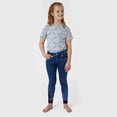 thumbnail image 2 of HORZE Allison Kids' Denim Silicone Full Seat Riding Breeches, 2 of 5