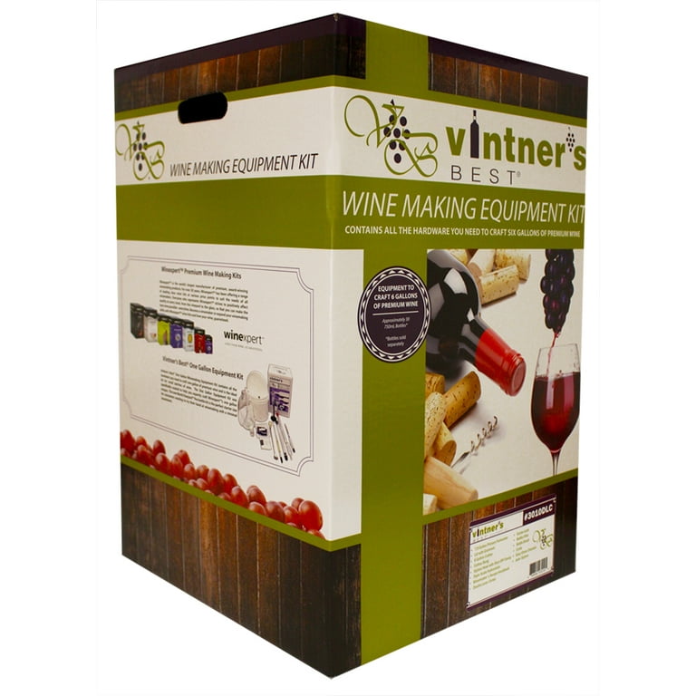 Vintner's Best Wine Equipment Kit w/Double Lever Corker