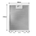 thumbnail image 3 of 2PCS Cooker Hood Filter Mesh Range Hoods Vent Filters 318 x 258mm Extractor Fan, 3 of 8