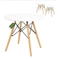 thumbnail image 1 of mesa eames redonda moderna para comedor blanca inmatmex, 1 of 5