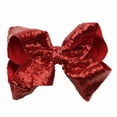 thumbnail image 3 of Jiaroswwei Shiny Sequins Large Bowknot Kid Grils Hairpin Party Hair Clip Headwear Decor, 3 of 8