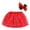A01-Red, variant on Godom Girls Sequins Tutu Skirt 2T-11T Layered Stars Tulle Ballet Dance Dress Princess Party Costume,Grey