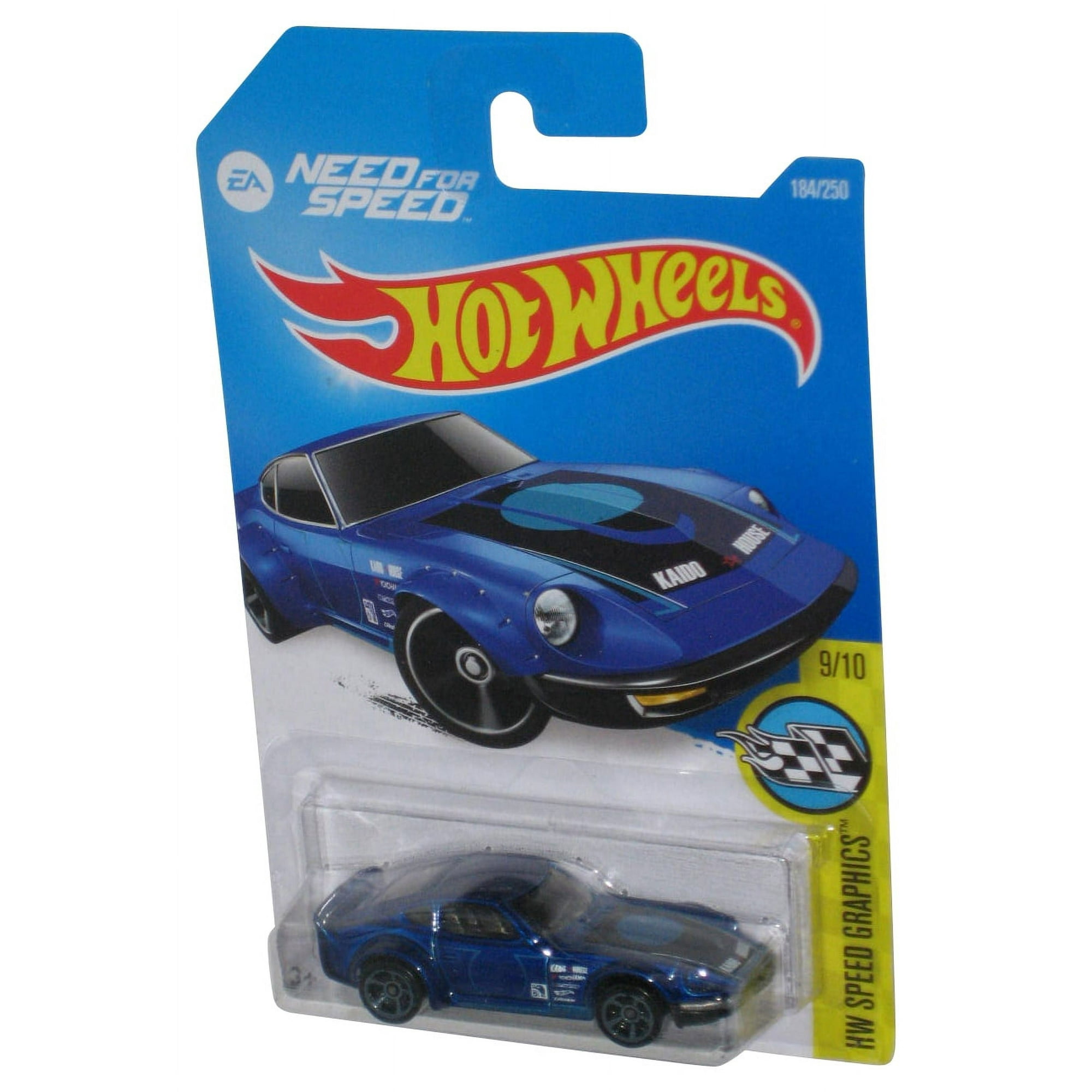 Hot Wheels Need For Speed HW Speed Graphics 9/10 Nissan Fairlady Z (2015) Blue Toy Car 184/250