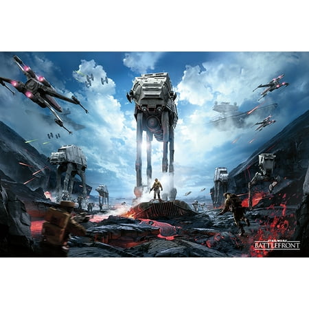 Star Wars: Battlefront - Gaming Poster / Print (War Zone) (Size: 36