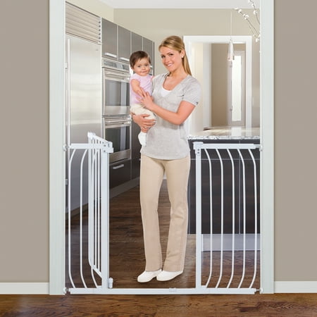 Summer Infant Multi-Use Extra Tall Walk-Thru Gate - White