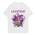 thumbnail image 1 of Pop cazadora para niña Hunters Boys Girls Fashion Round-Neck Group Panels T Shirt （White）, 1 of 3