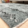 thumbnail image 5 of Alfa Rich 7x10 Moroccan Blue Area Rugs for Living Room Bedroom Decor Cotton Washable Pet Friendly, 5 of 5
