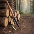 thumbnail image 4 of Timber Tuff TMW-01 4 Foot Wood Handle Logging Forestry Log Rolling Peavey Hook, 4 of 9