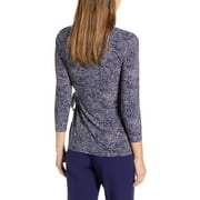 Anne Klein Women's Blouse Blue Size Small
