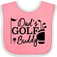 thumbnail image 3 of Inktastic Dad's Golf Buddy Boys or Girls Baby Bib, 3 of 4