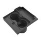 thumbnail image 3 of Soporte para vasos de agua de la consola central del automóvil, inserto para almacenamiento de botellas de bebidas, fácil de instalar Negro, 3 of 7