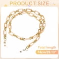 thumbnail image 2 of Acrylic Glasses Chain, Eyeglass Chain Holder Strap Chains, 2 of 5