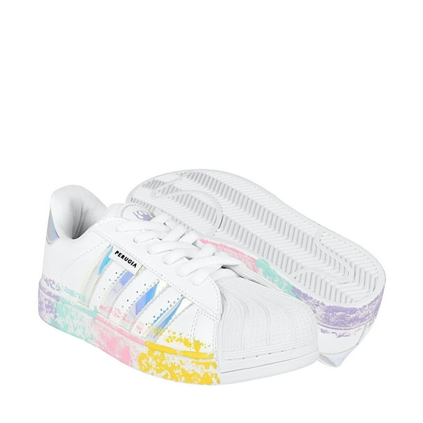 TENIS CASUALES DAMA PERUGIA 31300 SIMIPIEL BLANCO