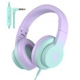 thumbnail image 1 of Auriculares Candy Bila Kids con cable y micrófono 85/94dB Morados, 1 of 7