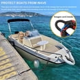 thumbnail image 3 of 1 paquete de líneas de muelle elásticas para barcos, cuerda de anclaje azul, accesorios para barcos, regalos para hombres, cuerda de amarre para atraque de 4-5.5 pies para kayak, barco, pontón, WaveR, 3 of 4
