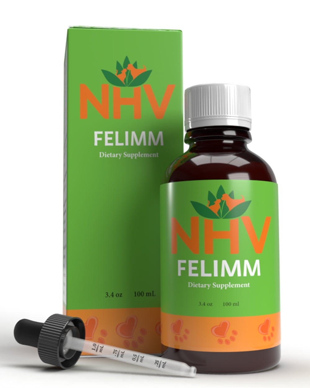 NHV Felimm Natural Remedy Formulated For Feline Leukemia (FeLV