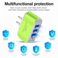 thumbnail image 4 of Wall Mount Smartphone Charger with LED Indicator 3-Port USB Travel Adapter for Fast Device Charging, 4 of 5