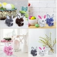 thumbnail image 4 of Crochet Kit Beginners 6 Set Crochet Pom Pom Cute Bunny Rabbit Knitting Kit Easter Day Christmas Birthday Easter Gift Girls, 4 of 7