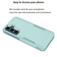 thumbnail image 2 of Galaxy S25 FE Case , 2 in 1 Phone Case for Samsung Galaxy S25 FE 5G 6.7 inch ,Takfox Shockproof Protection Heavy Duty Armor Hard Plastic & Rubber Rugged Full Body Bumper Cover- Mintgreen, 2 of 9