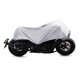 thumbnail image 1 of M Motocicleta Cubierta Liviana Mitad Cubierta Protector Plateado Tono, 1 of 7