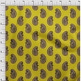 thumbnail image 3 of oneOone Polyester Lycra Fabric Paisley Block Printed Fabric 1 Yard 56 Inch Wide, 3 of 4