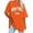 Multicolor, variant on DHFJKG Women's Summer Top Short Sleeve Tshirt Vintage New York Letter Print Casual Baggy Streetwear Crewneck Trendy Tops