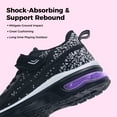 thumbnail image 2 of JOYFON Kids Running Shoes for Boys Girls Children Tennis Sports Athletic School Walking Sneakers Black Little Kids Size 10.5, 2 of 5