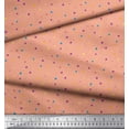 thumbnail image 3 of Soimoi Rayon Fabric Colorful Dots Printed Fabric 1 Yard 42 Inch Wide, 3 of 3