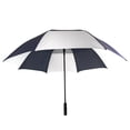 thumbnail image 4 of JP Lann Golf StormMaster Umbrella 62" Double Canopy Blue and White, 4 of 5