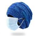 thumbnail image 4 of BWASD Lightweight Knitted Beanie for Men & Women Thin Breathable Skull Cap Cuffed Uni Stretchy Outdoor Running Casual Hip Hop Slouchy Ski Hat Blue, 4 of 5